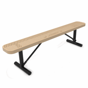 Perforated Bench without Back | Thermoplastic Benches